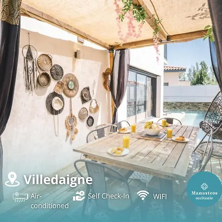 Willa Maison Climatisee Patio Et Piscine Calme & Confort *